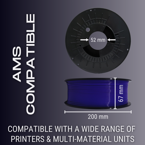 Amethyst Purple AF 1.75mm PLA+ Filament Made in the USA!